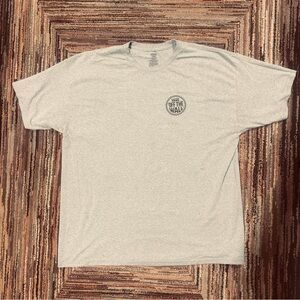 Vans Short Sleeve Tee in Light Gray with Off The Wall Chest Logo